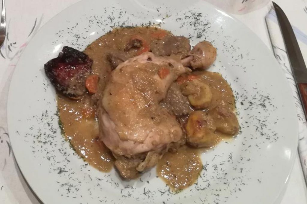 Receta de Faisán de navidad