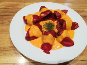 Pimientos rellenos del Obispo